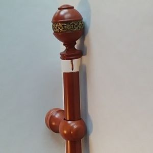 Wood Drapery Hardware Set